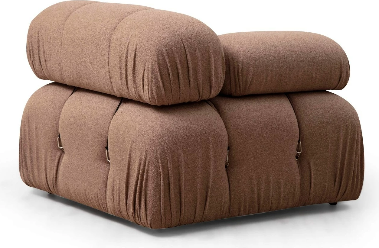 Karrige një vendëshe Bubble L1, ngjyrë kafe, Atelier del Sofa