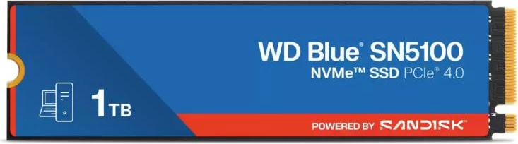 SSD i brendshëm Western Digital WD Blue SN5100 1TB M.2 NVMe