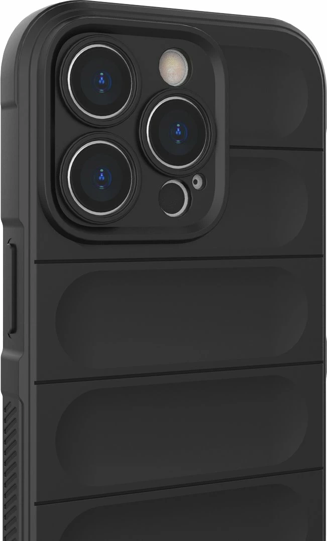 Mbështjellës Hurtel Magic Shield Case për iPhone 14 Pro, elastik, i blinduar, kuq