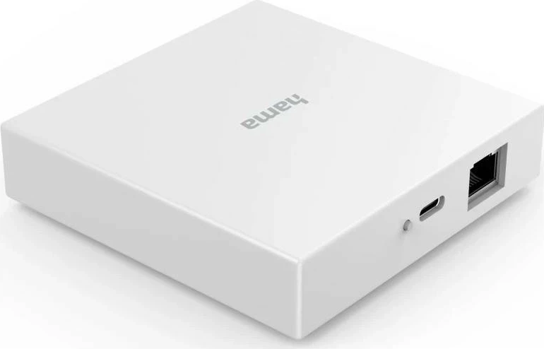 Hub smart home Hama 176637, WiFi ZigBee Thread, Matter, RJ45 USB-C