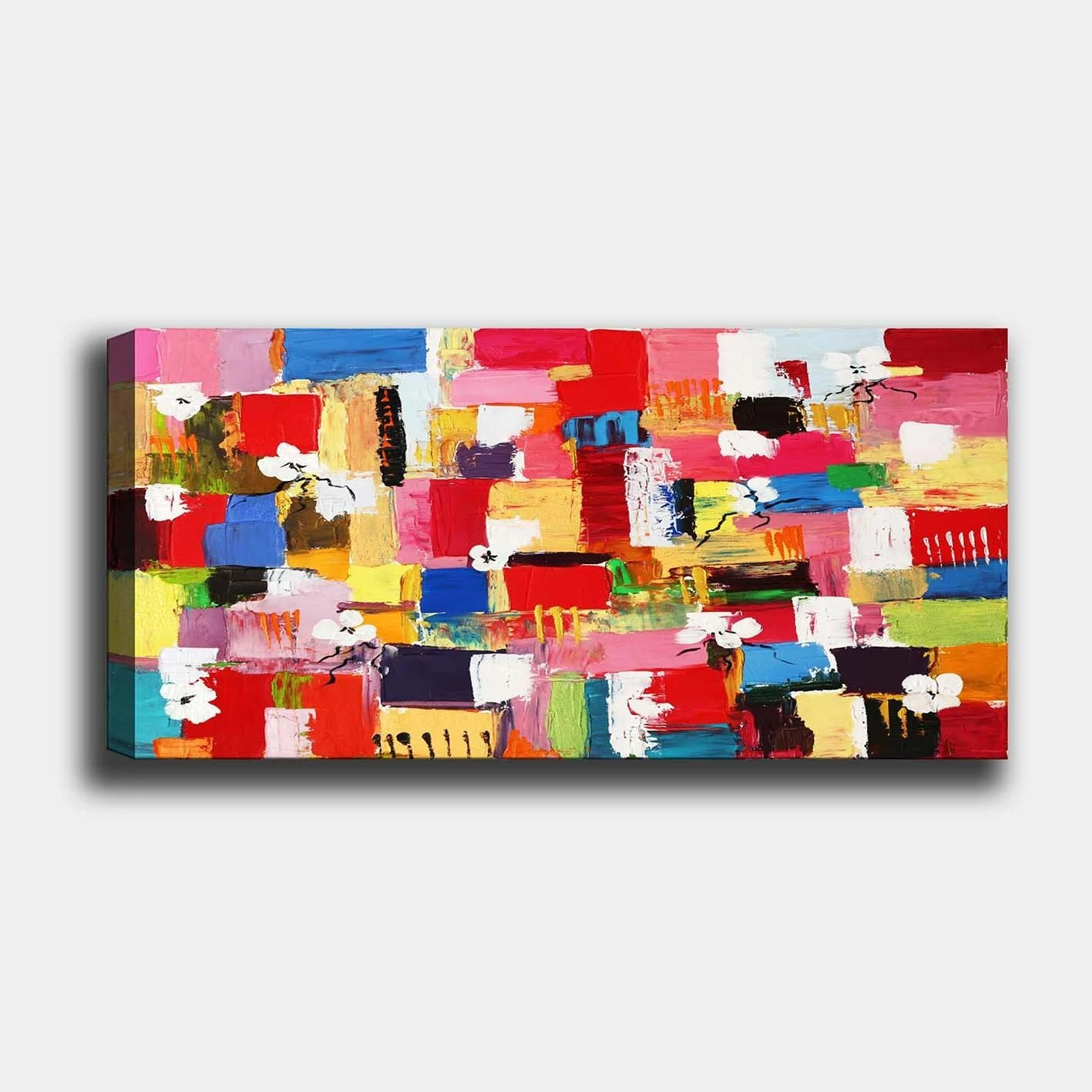 Pikturë dekorative në kanavacë, shumëngjyrëshe, Wallity YTY2956111_50120, 50x120cm