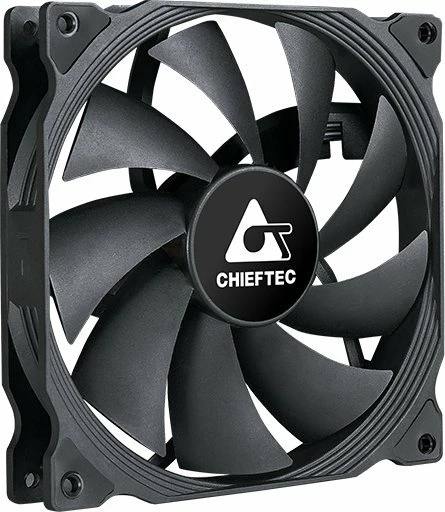 Ventilator PC Chieftec ZF-1425PWM 140mm 4-pin PWM, i zi, 1 copë