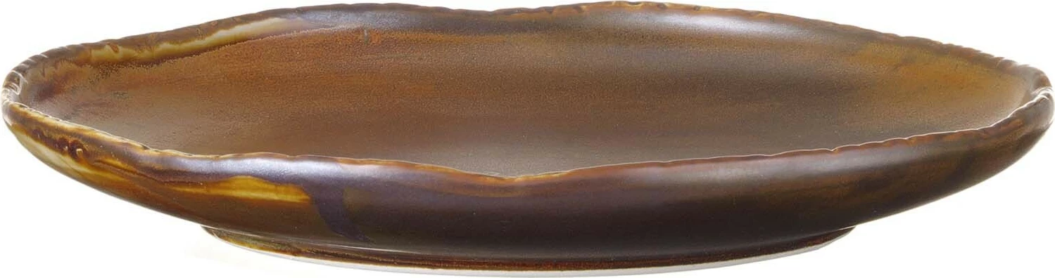 Pjatë coupe Fine Dine Aurum ø270 mm, kafe e errët, set 3 copë