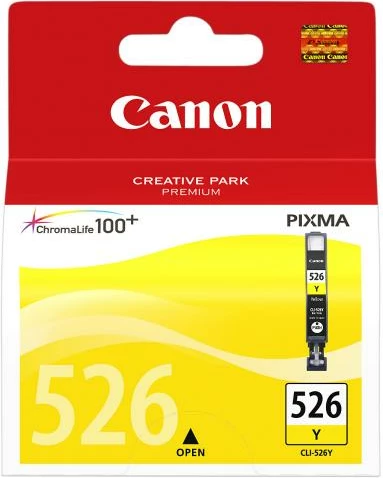 Kartrixh boje Canon CLI-526Y 9 ml ChromaLife100+ e verdhë
