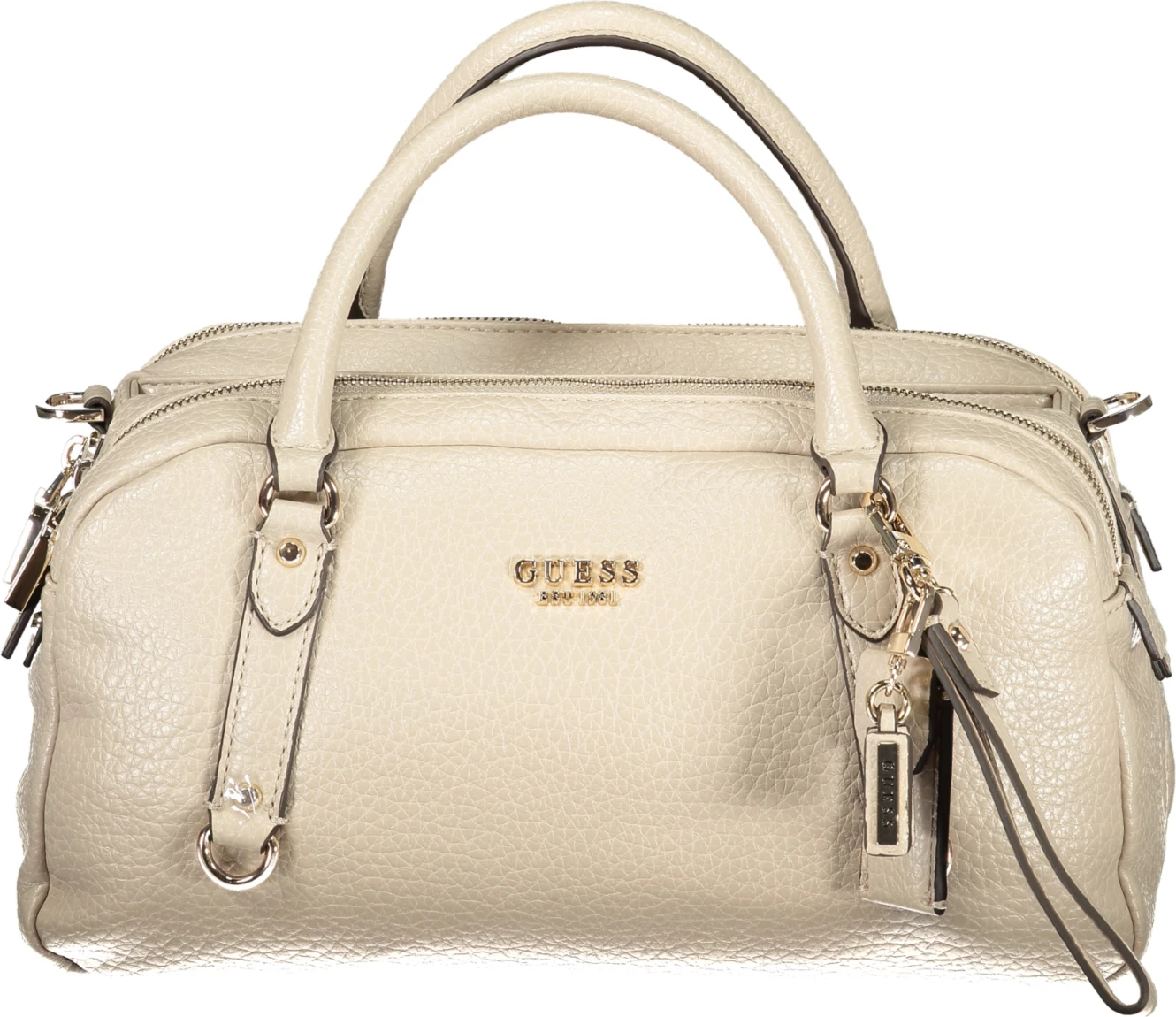 Çantë femra GUESS JEANS Marsha, bezhe