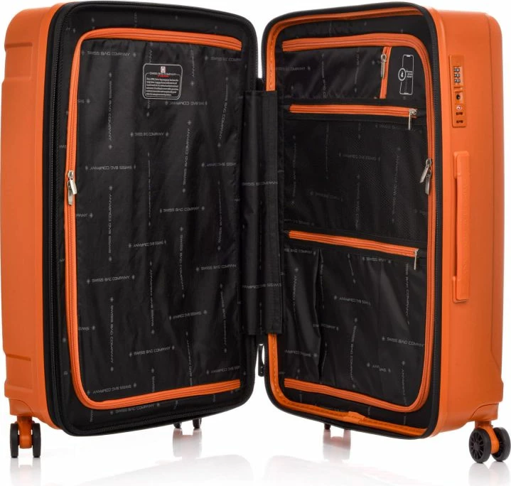 Valixhe e madhe Swissbags, portokalli [Madhësia: Standarde]