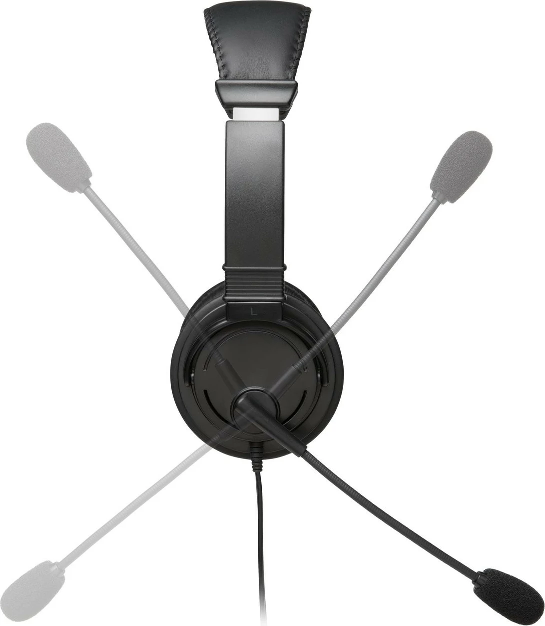 Kufje Kensington Classic USB-A, me mikrofon, për thirrje/muzikë, 150 g, e zezë
