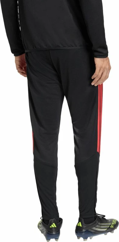 Pantallona sportive për meshkuj adidas, të zeza e të kuqe