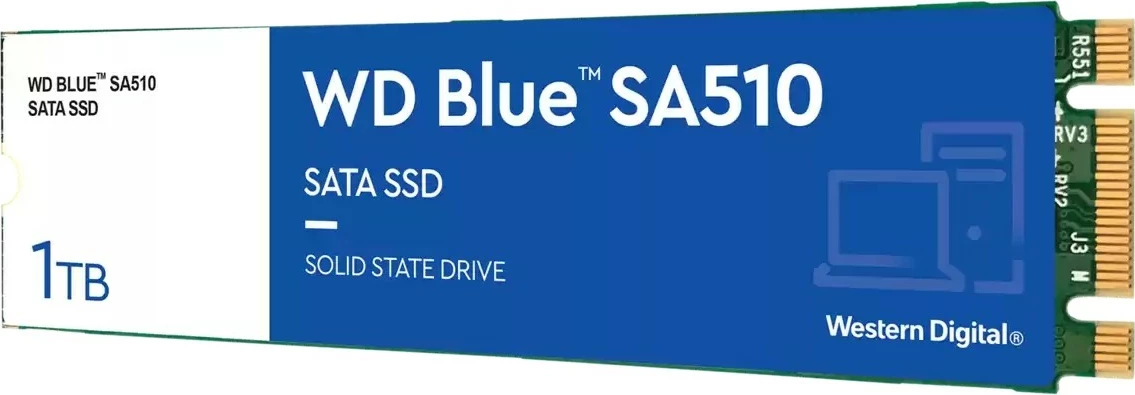 SSD M.2 Western Digital WD Blue SA510 1TB SATA III
