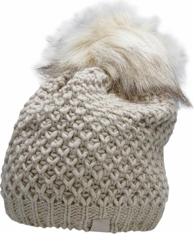 Kapelë 4F për meshkuj dhe femra, ngjyrë krem