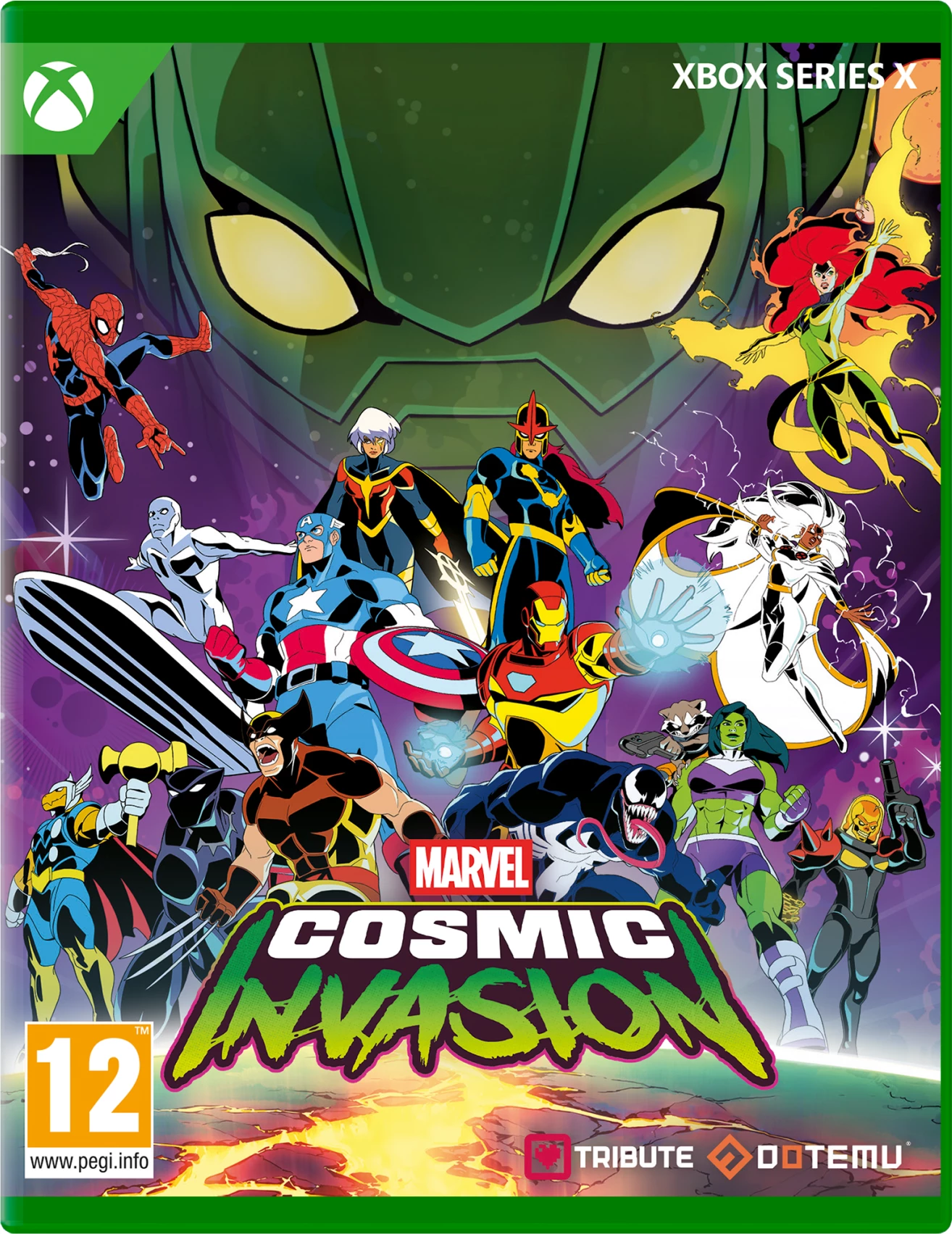 Lojë për Xbox Series X Dotemu Marvel Cosmic Invasion, PEGI 12