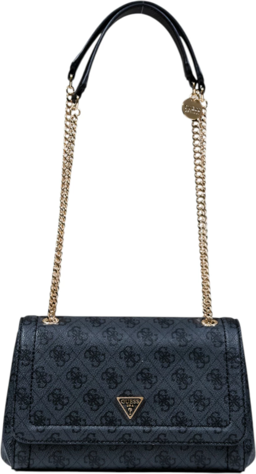 Çantë crossbody për femra Guess Noelle II HWBG96 72210, antracit