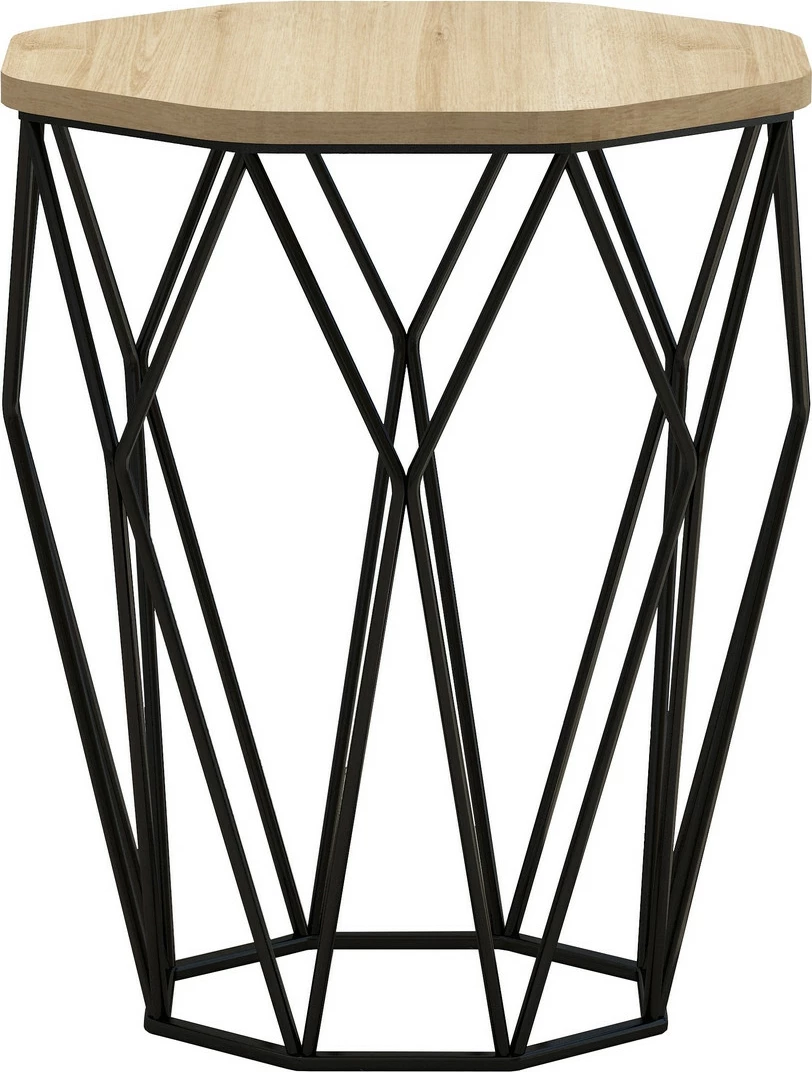 Tavolinë anësore Skye Decor, Sofya, ngjyrë lisi