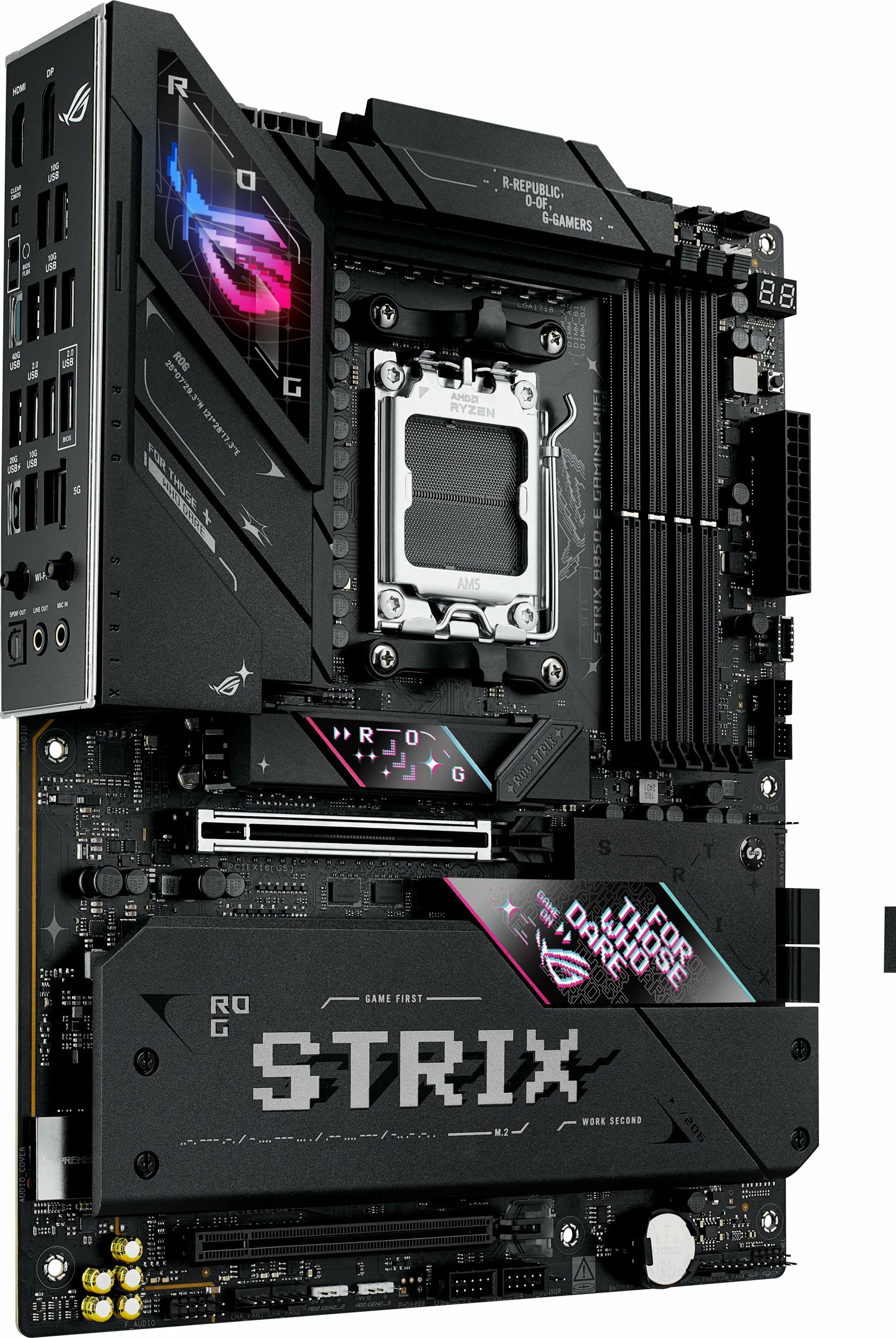 Pllakë amë Asus ROG Strix B850-E Gaming WiFi, AM5, ATX, DDR5
