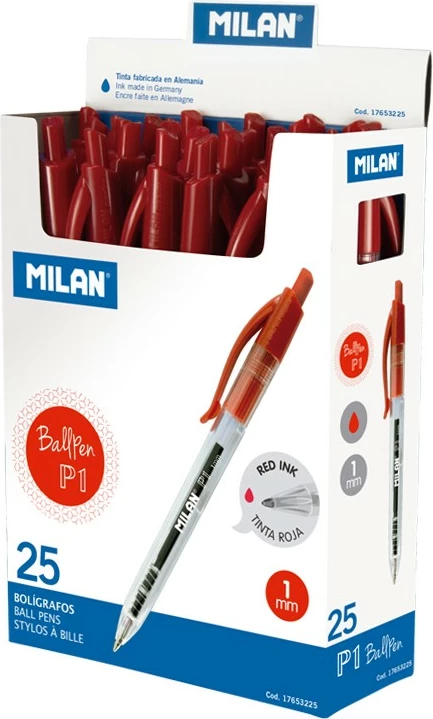 MILAN KIMIK P1 TRANSPARENT I KUQ