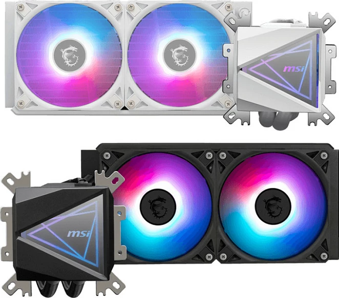 Ftohës uji all-in-one MSI MAG Coreliquid I240, 2x12cm, RGB, zi