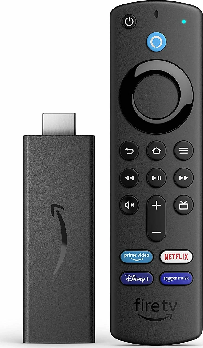 Media player Amazon Fire TV Stick 2021, 8GB, Full HD, Wi‑Fi, Bluetooth, Alexa Voice Remote, i zi