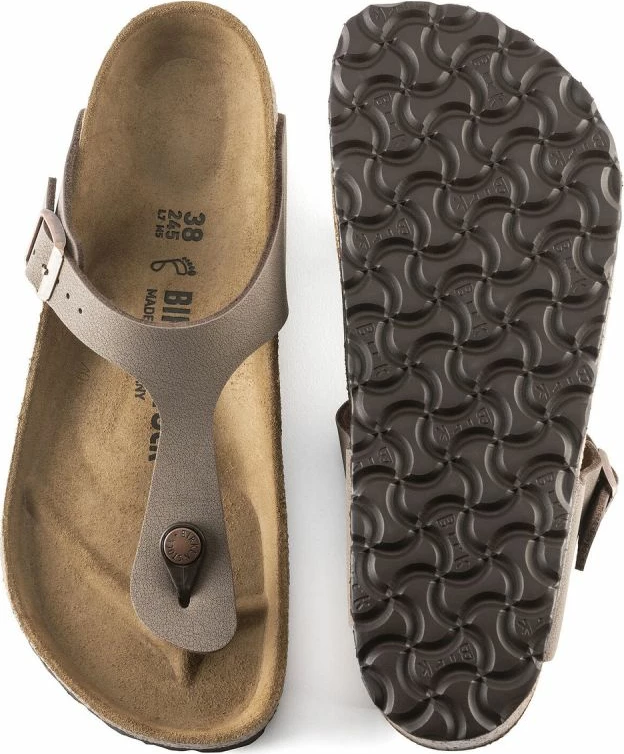 Flip-flopa për femra Birkenstock, bezhë/krem [Madhësia: 37]