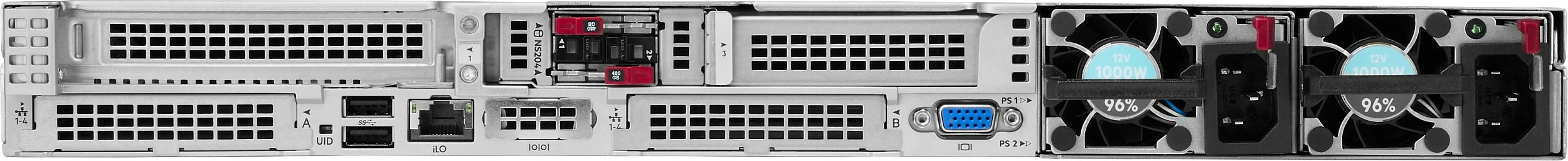 Server HPE ProLiant Compute DL360 Gen12 6515P, 16 bërthama, 64GB DDR5, 2x480GB SSD, Rack 1U