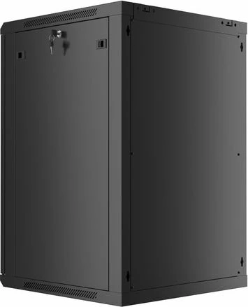 Kabinet rack i varur 19\" Lanberg WF01-6618-10B 18U 600x600x907 mm 60 kg, i zi
