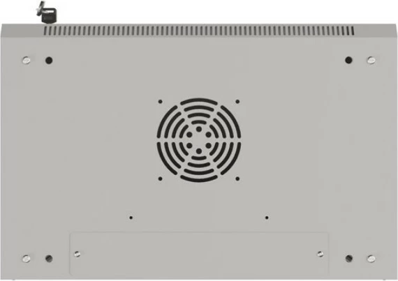 Kasë rrjeti Lanberg WF03-5309-10S, 9U, 19", montim në mur, derë xhami, gri