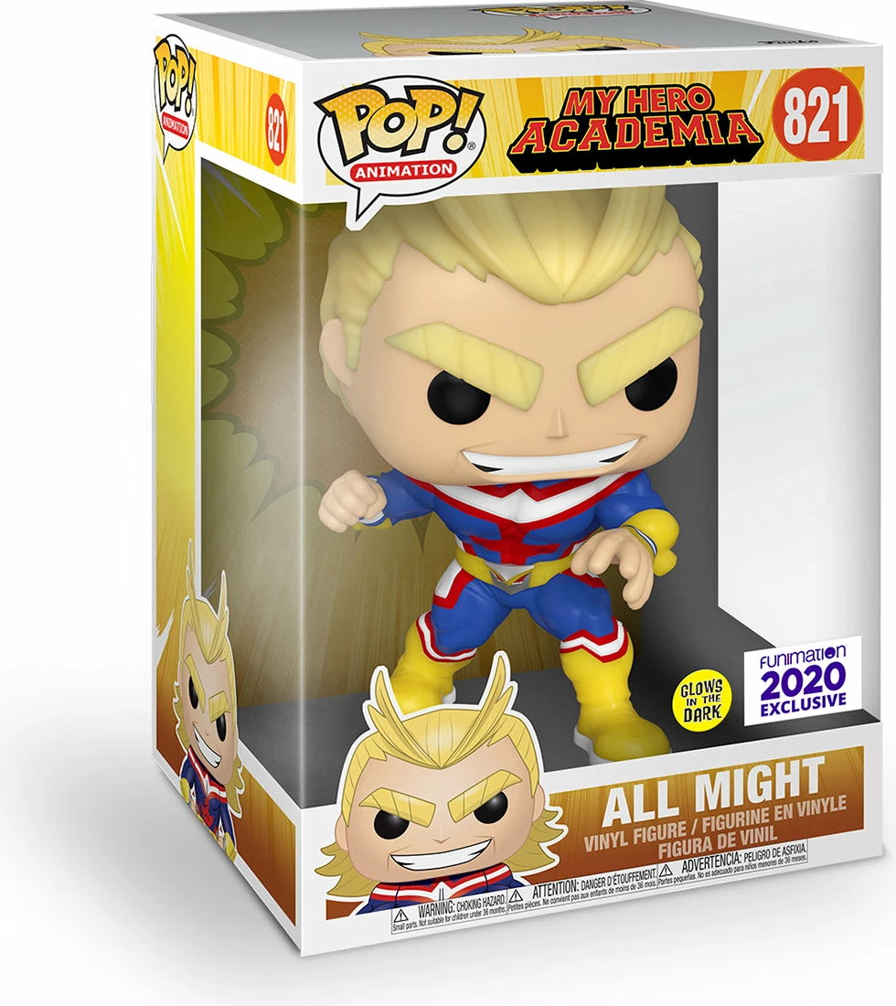 Figurinë Funko Pop Animation My Hero Academia All Might #10, vinyl