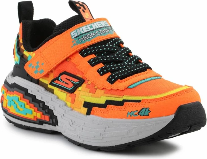 Atlete për fëmijë Skechers, portokalli [Madhësia: 33.5]