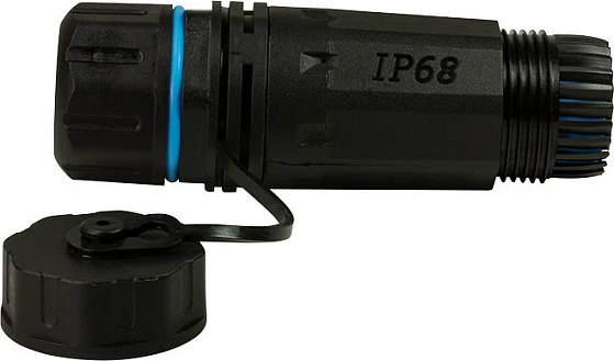 Adapter industrial RJ45 LogiLink Cat.6A, 2xRJ45, i zi