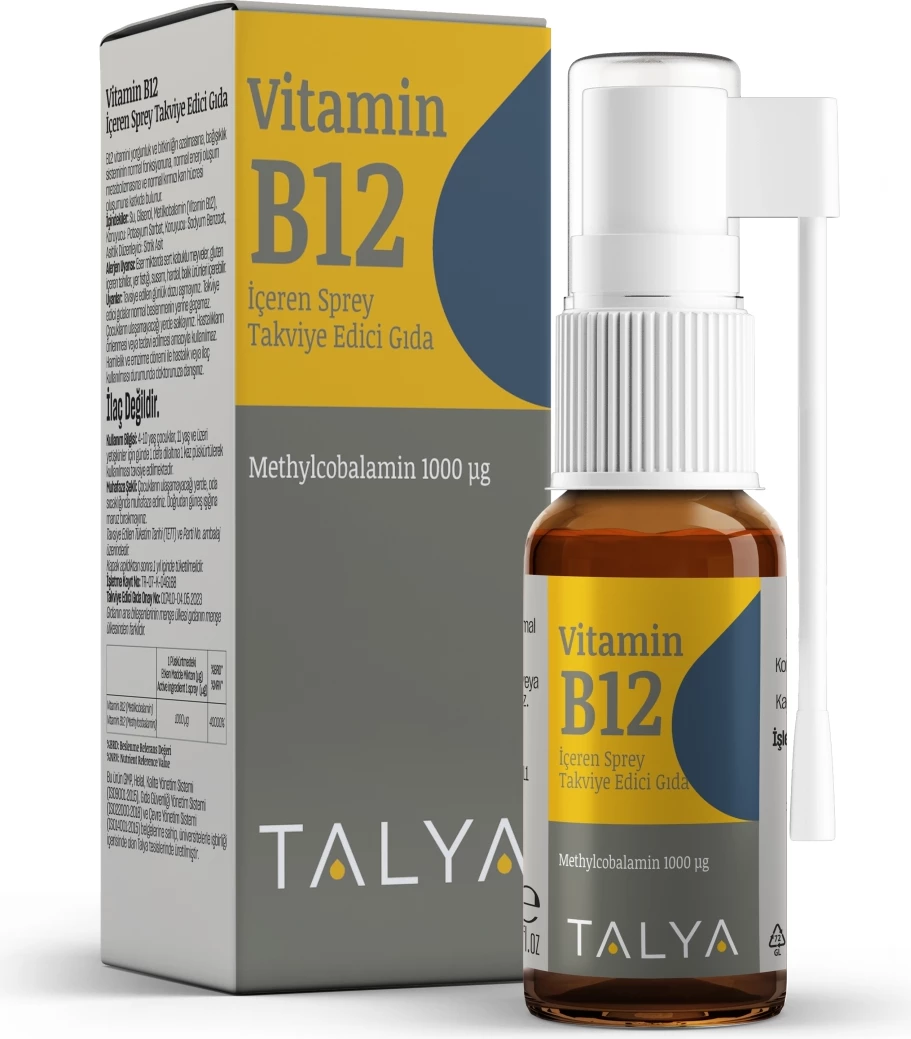 Vitamin B12 Methylcobalamin 1000 µg Spray 10 ml