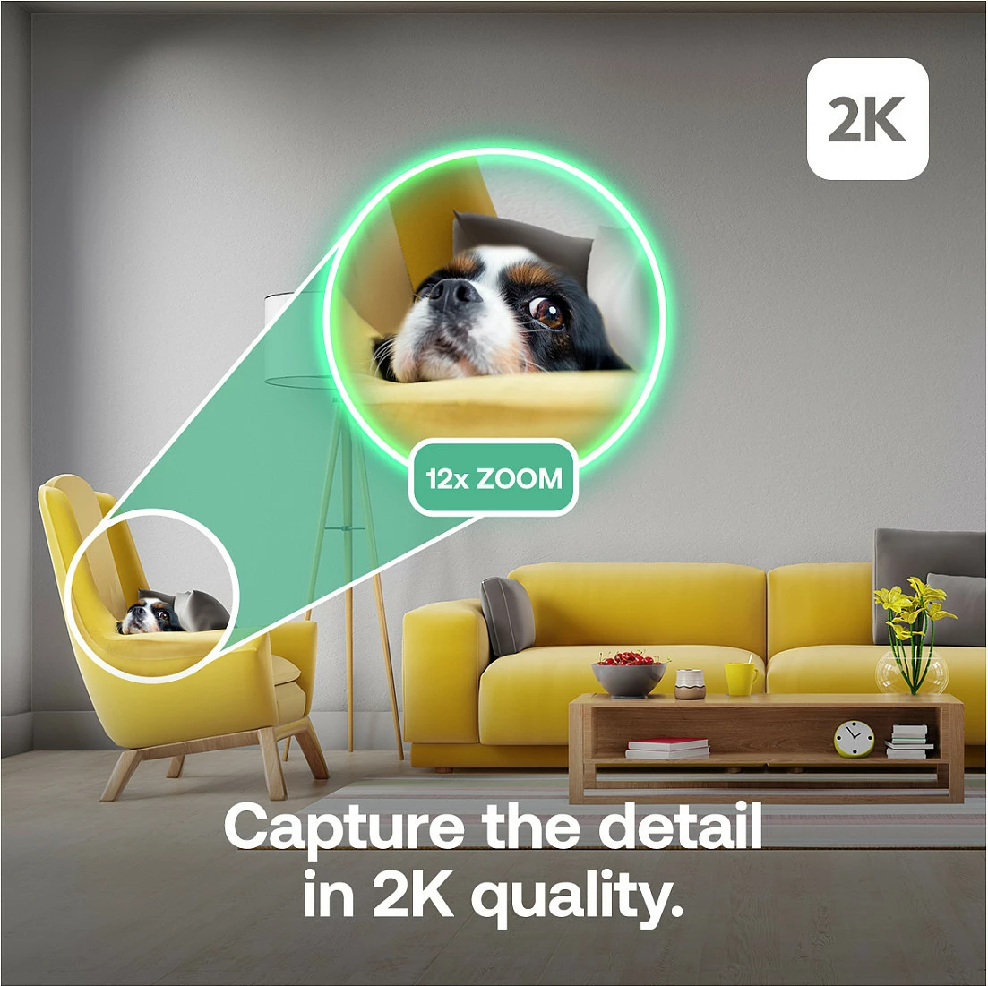Kamerë sigurie IP Arlo Essential 3, 2K PTZ, set 2 copë, Wi‑Fi/PoE/USB, e bardhë