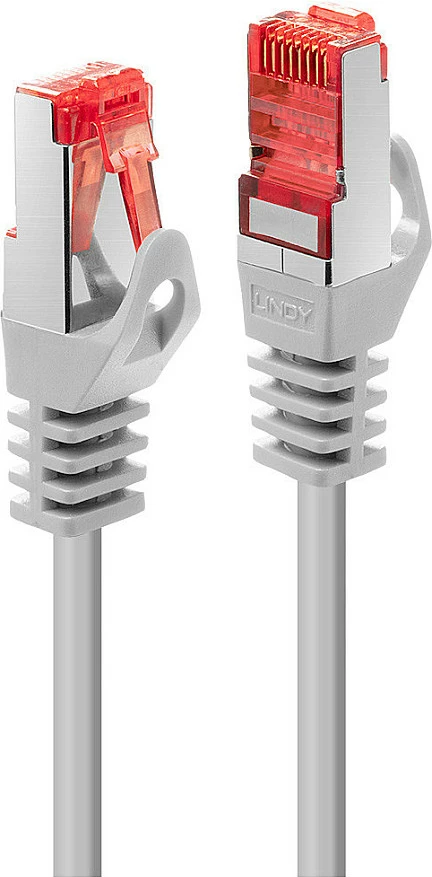 Kabllo rrjeti LINDY 47343 Cat6 S/FTP 0.3m RJ-45, gri