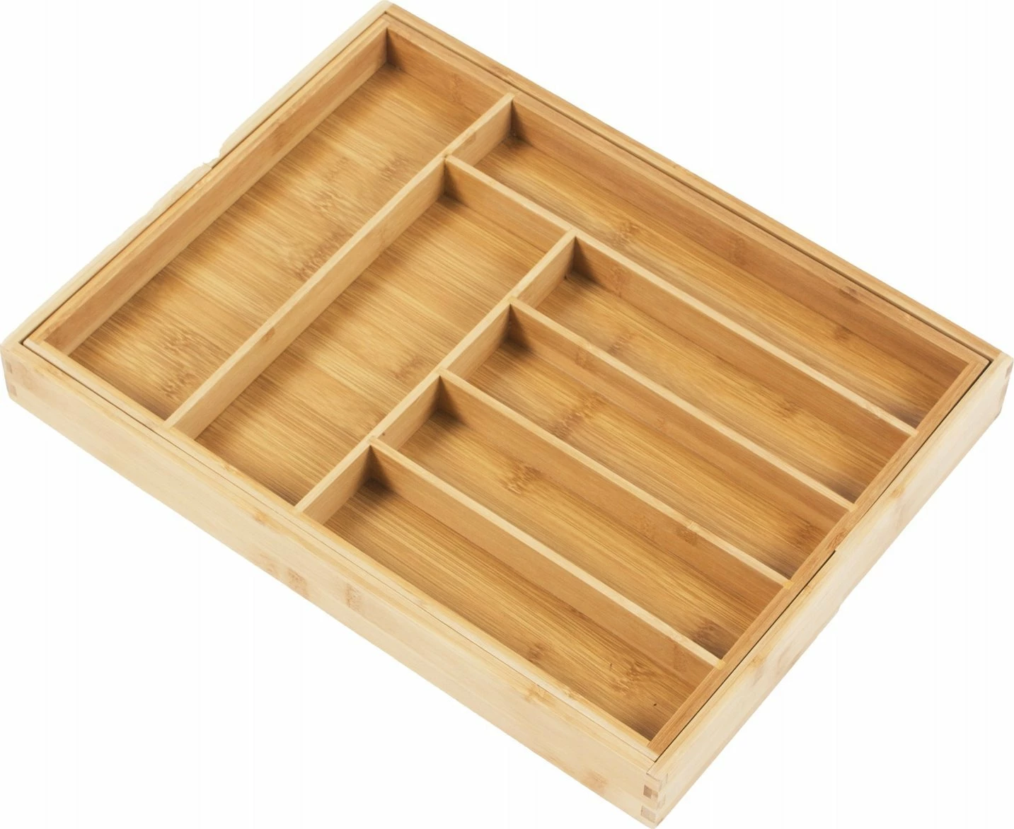 Organizues i zgjerueshëm për takëme bambu GreenBlue GB379 325-500x430x45 mm, kafe