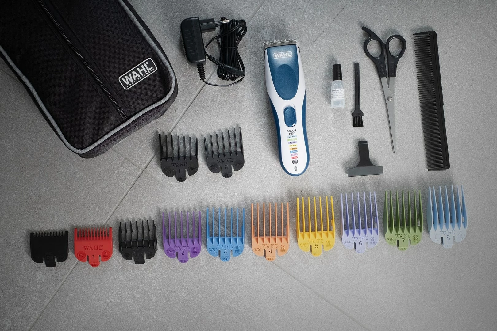 Makinë rroje Wahl Color Pro Cordless, Argjendtë