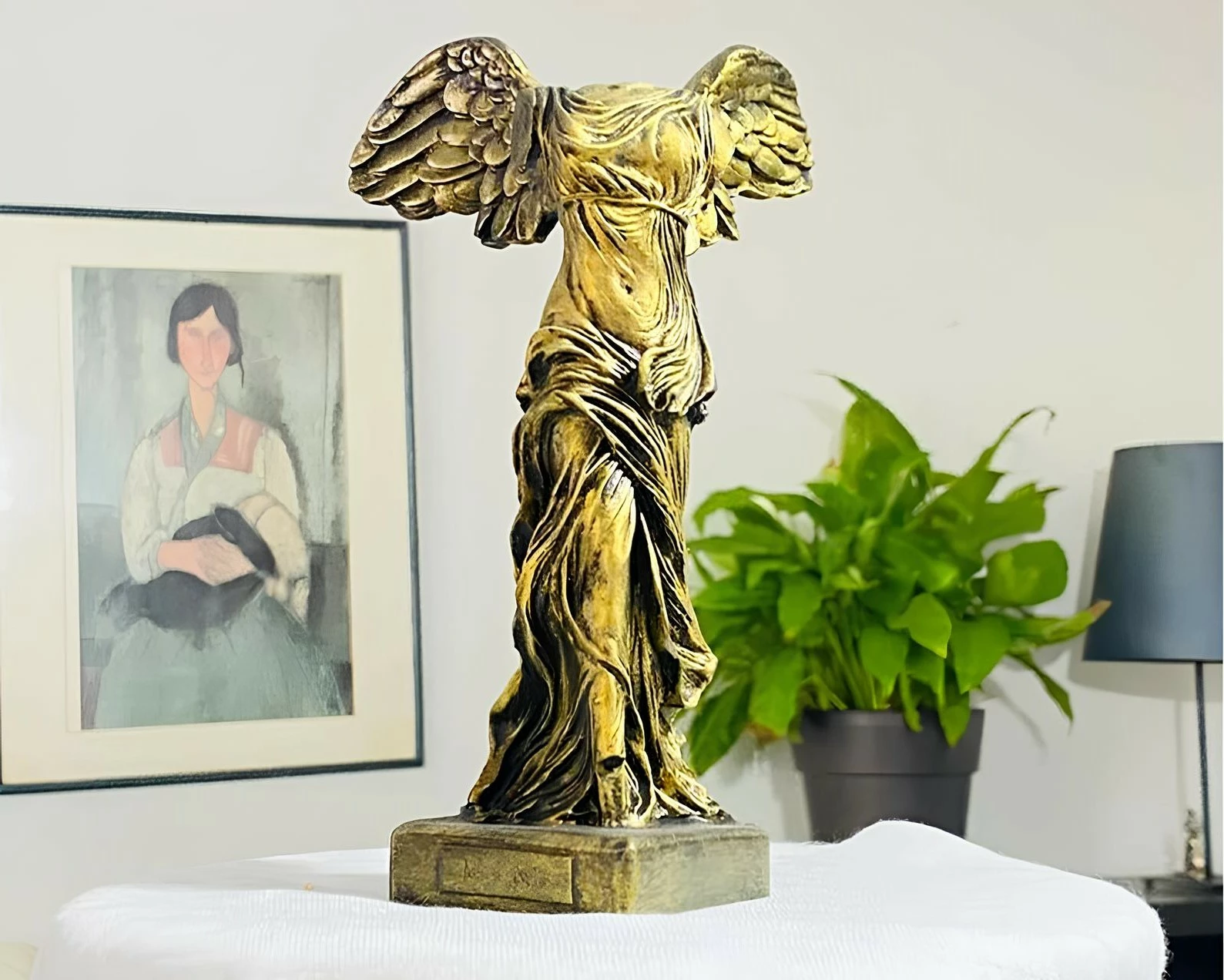 Objekt dekorativ Evila Originals, ngjyrë antike, CY0335, 38x27x19 cm