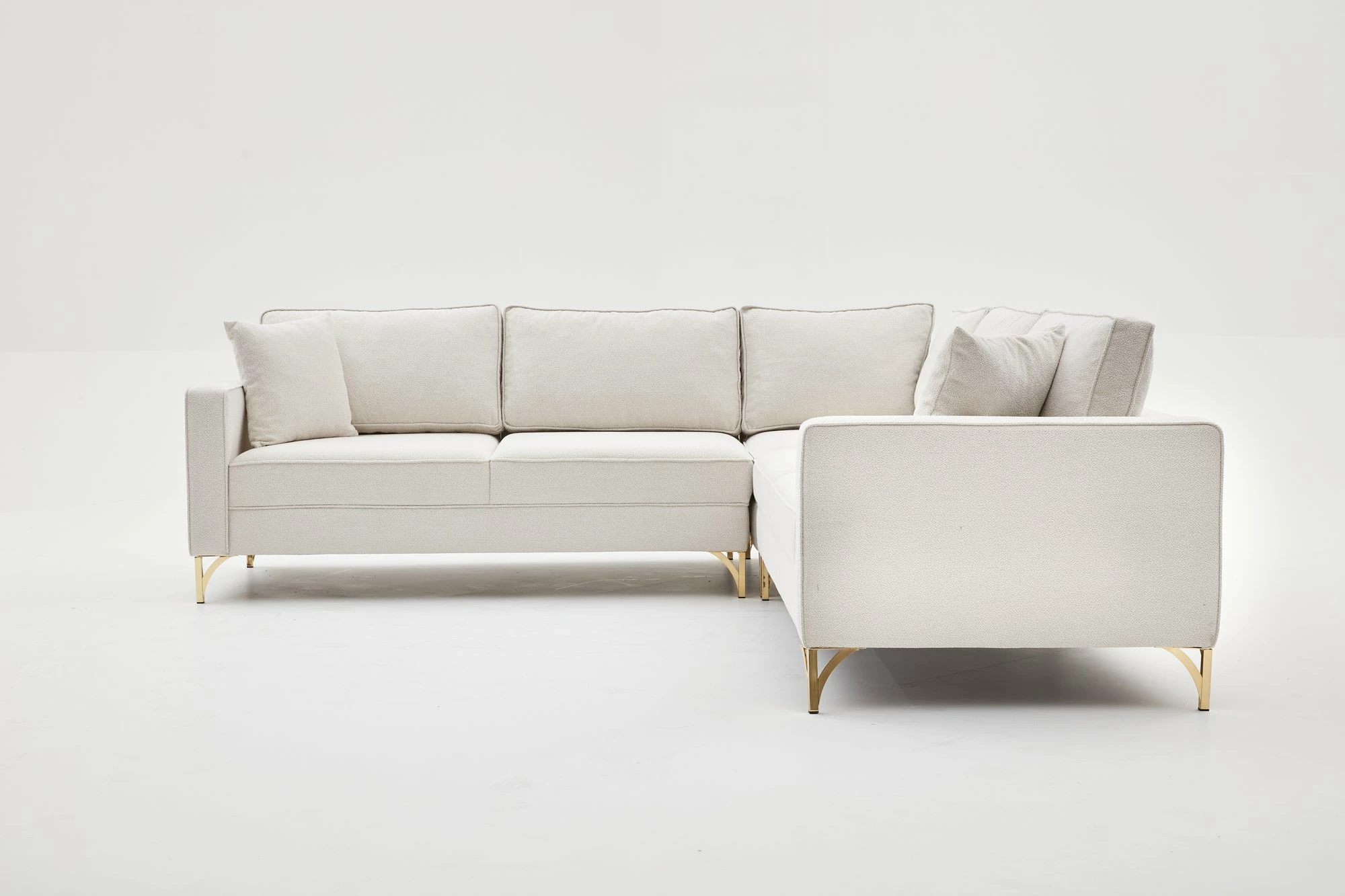 Këndore Atelier del Sofa, krem, ar
