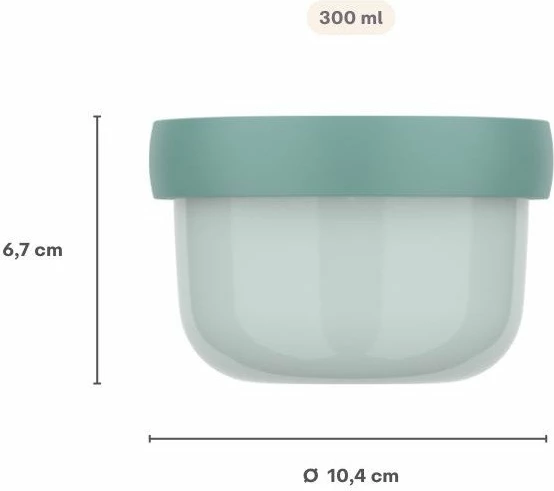 Kuti për fruta Mepal Campus 300 ml Tropical Ocean, e kaltër