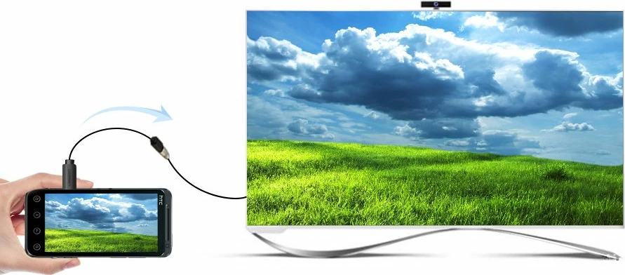 Kabllo adapter HDMI Ugreen 20134, micro HDMI 19 pin, 20cm, e zezë
