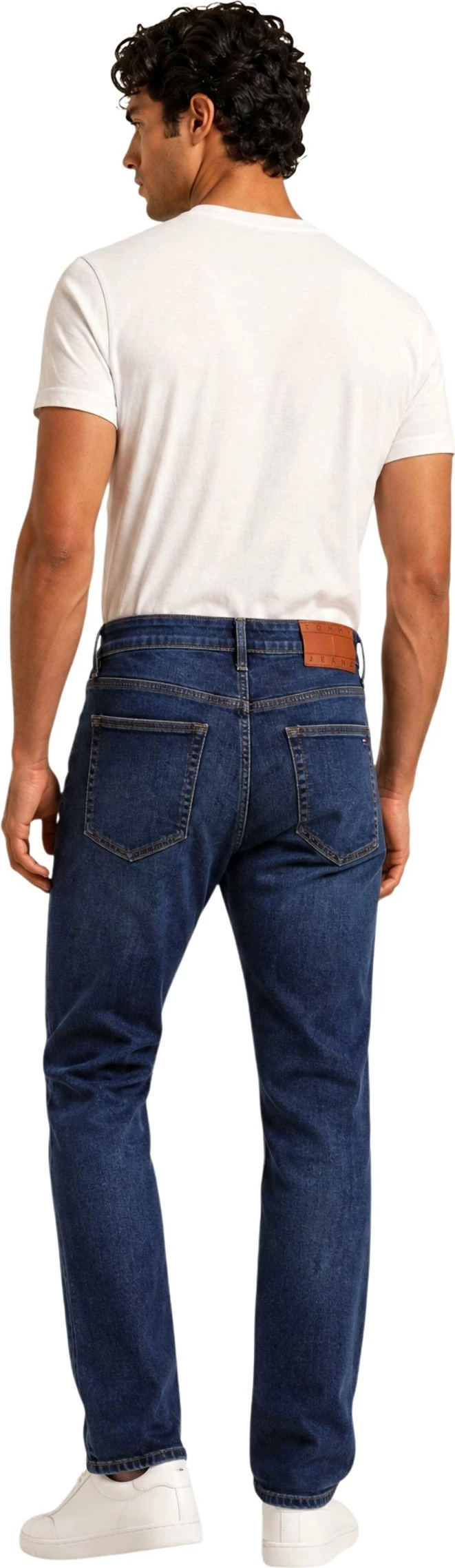 Xhinse për meshkuj Tommy Hilfiger Jeans Scanton Slim DM0DM23479, denim i errët [Madhësia: W33 L32]