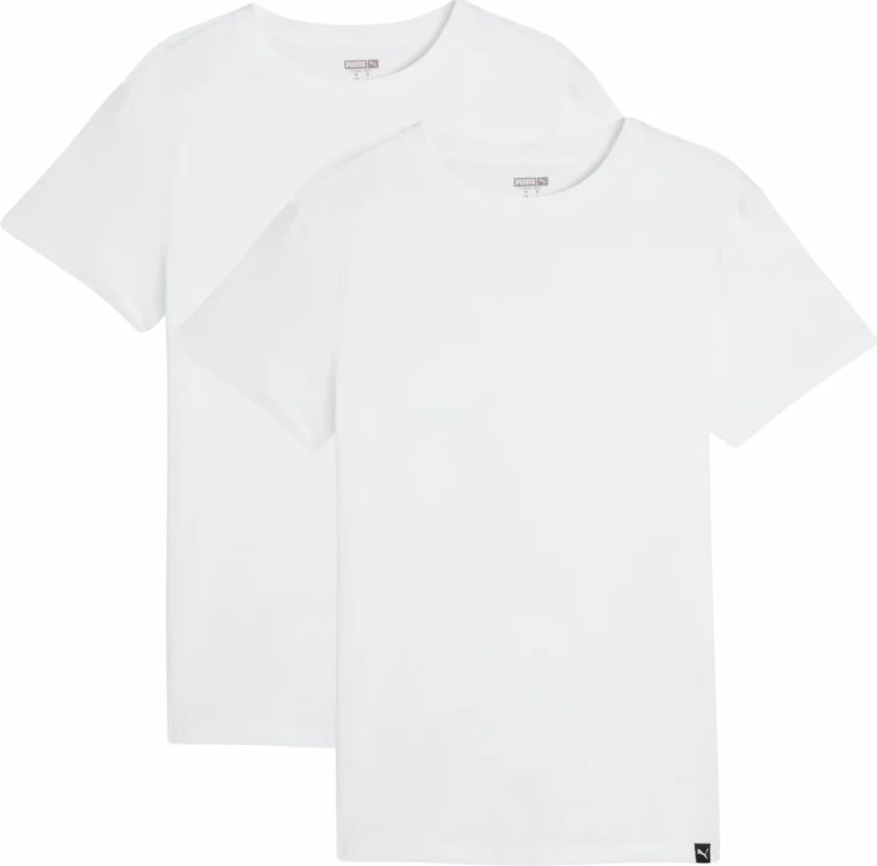 Maicë për meshkuj Puma Everyday Crew Neck 2-pack, të bardha [Madhësia: L]