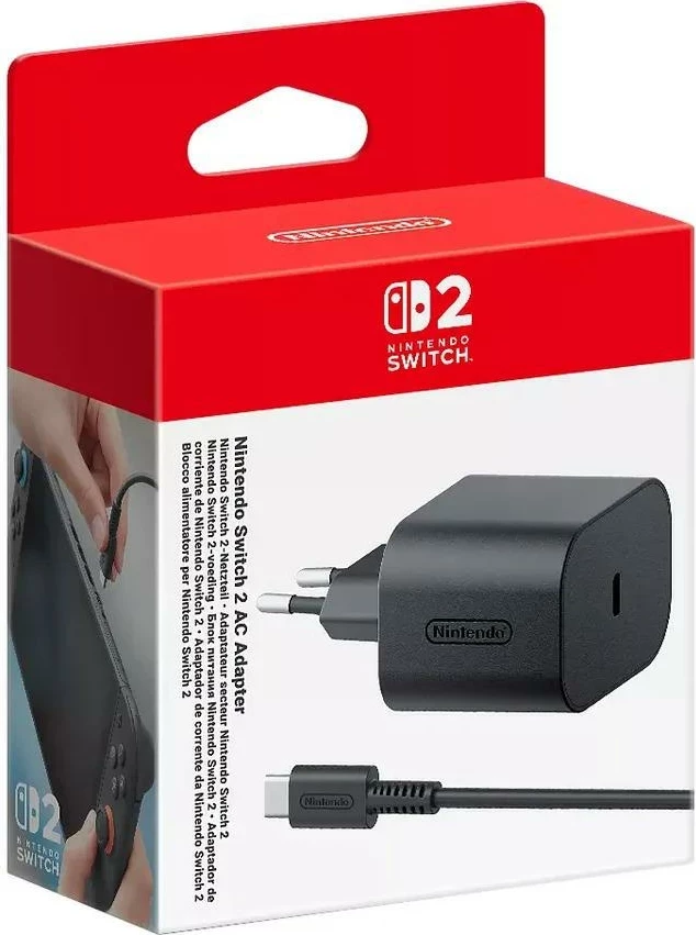 Adapter AC Nintendo Switch 2, i zi