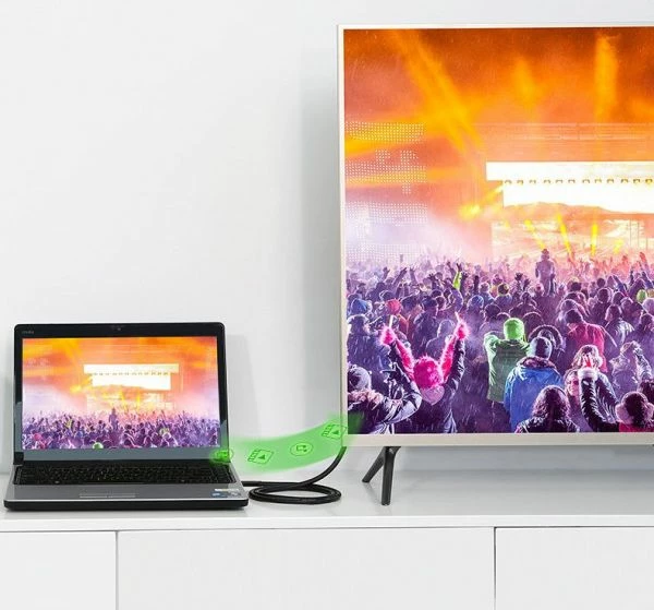 Kabllo HDMI Micro - HDMI Ugreen 54697, 1.5m, HDMI 2.0, 4K 60Hz, e zezë