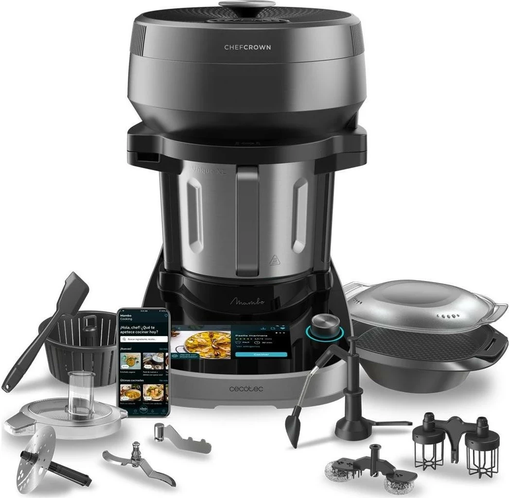 Procesor ushqimi Cecotec Mambo CooKing Unique, 4.5L, 2200W, hiri
