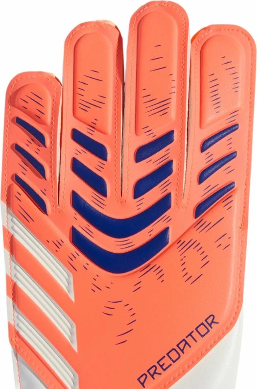 Doreza portieri adidas për fëmijë, të bardha-portokalli [Madhësia: 5.5]