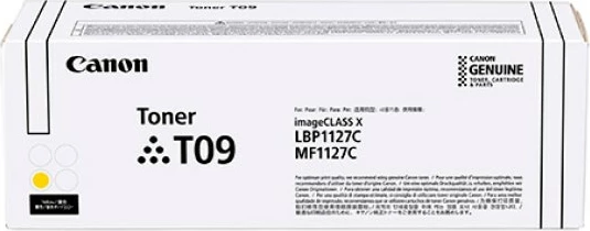 Toner Canon T09 yellow, origjinal, 5900 faqe
