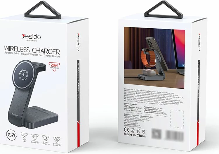 Mbushes Telefoni 4 Ne 1 Wireless 15w