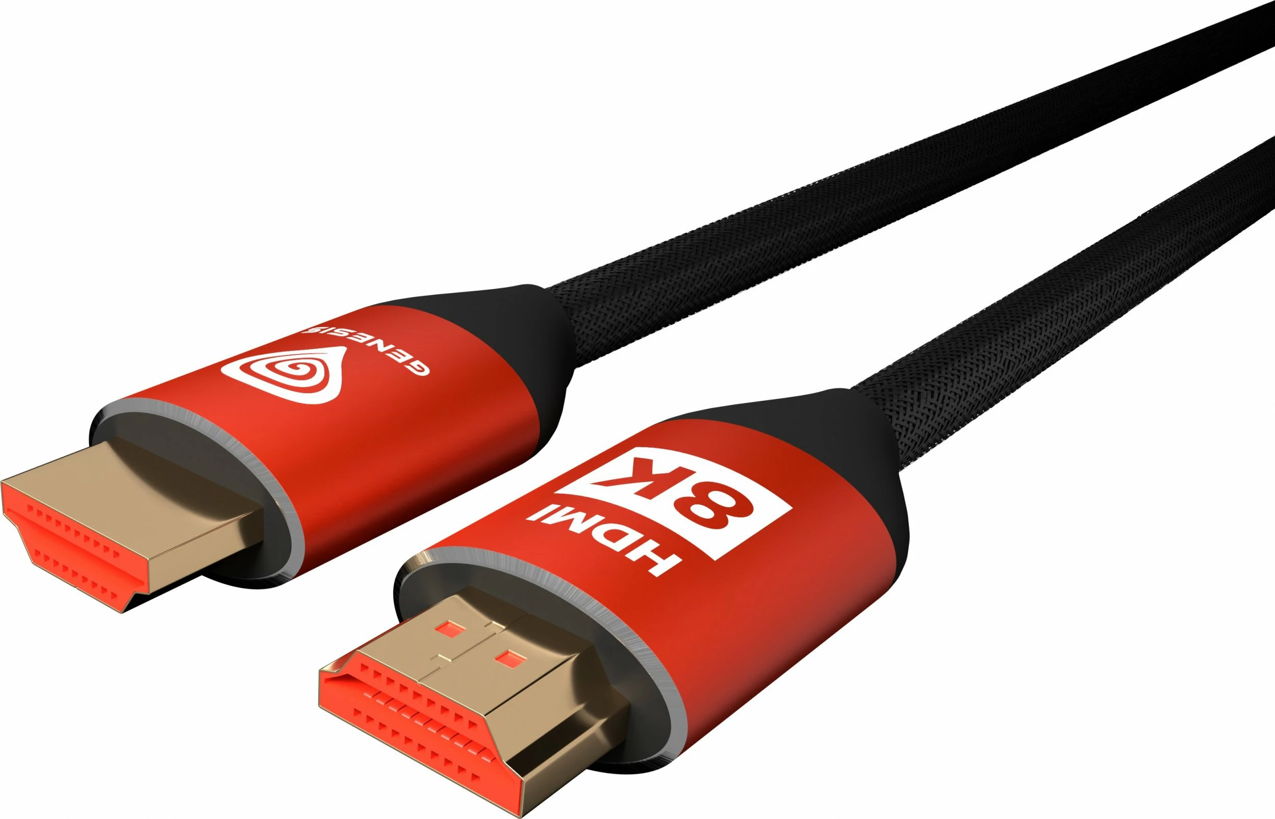 Kabllo HDMI Genesis NKA-1994, 3m, HDMI 2.1 8K 48Gbps, eARC, e zezë