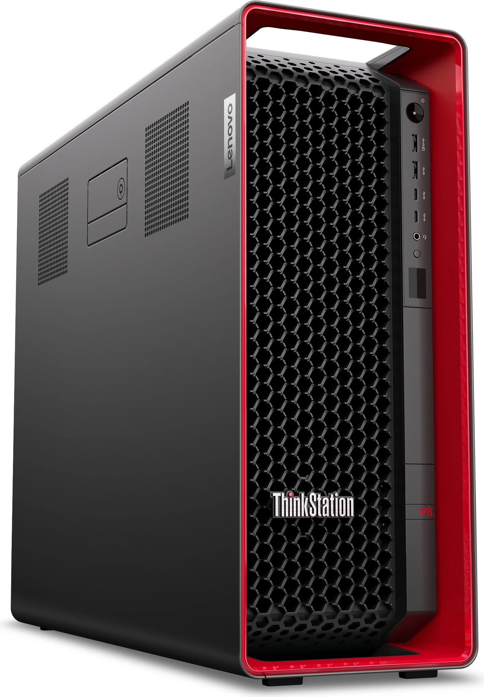 Kompiuter Lenovo ThinkStation P8, AMD Ryzen Threadripper PRO 7945WX, 64 GB RAM, 1 TB SSD, Windows 11 Pro