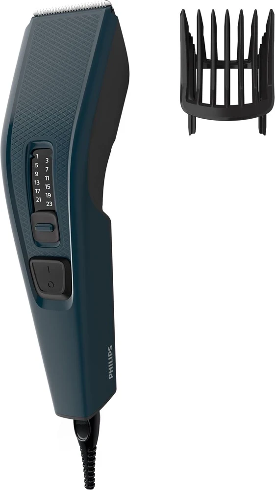 Makinë qethjeje Philips Hairclipper Series 3000 HC3505/15, me kabllo 1.8 m, blu e errët