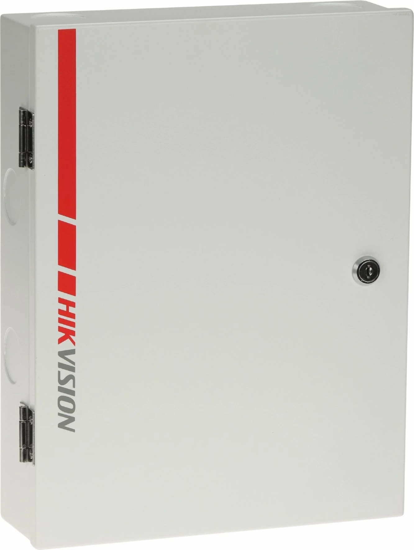 Kasë metalike Hikvision DS-PZ501SHL-M për AX Pro Hybrid, EN Grade 2, për bateri 12V/7Ah, 268×95 mm, e bardhë