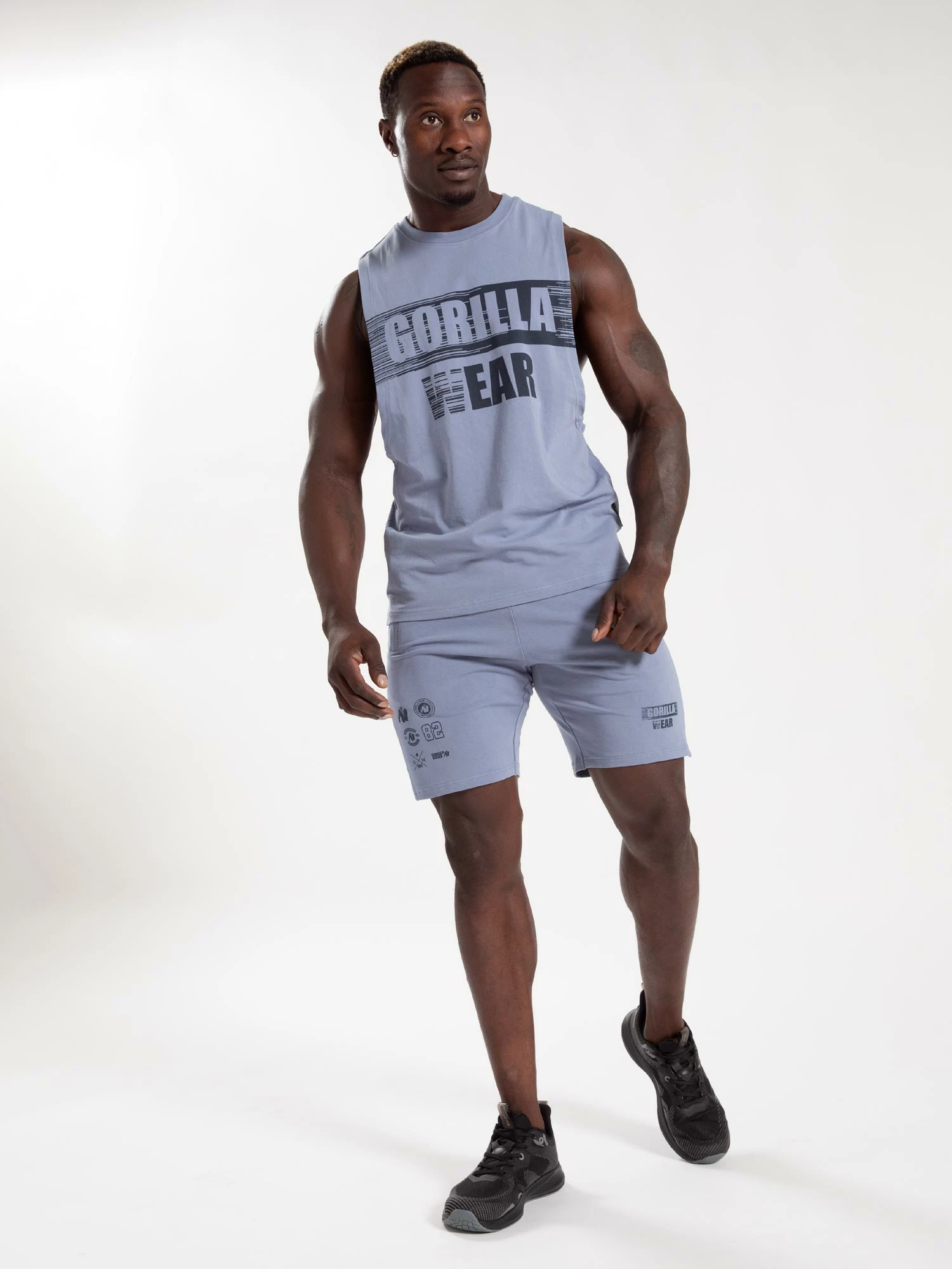 Maice për meshkuj Gorilla, Stonewash Blue